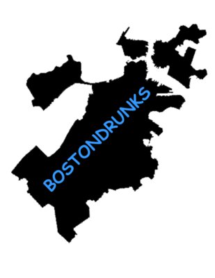 BostonDrunks Map Shirt