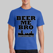 Tall Beer Me Bro BostonDrunks Skyline Series Shirt