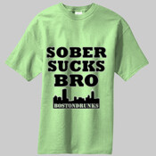 Sober Sucks Bro Skyline Series T-Shirt