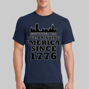 Tall BostonDrunks Out-Drinking 'Merica Since 1776 T-Shirt